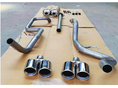 15FordF150 Exhaust（Single Out Change To Four Out）